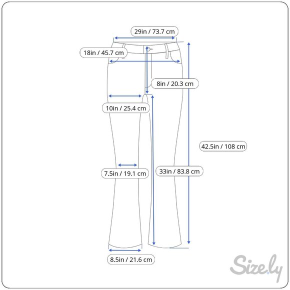 Rock Revival Women's Bootcut Jeans Size 29 Denim Blue Distressed Fashion Issues - Picture 2 of 14